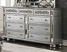 Myco Furniture - Kealynn Dresser with Mirror in Silver - KE170-DR-M - GreatFurnitureDeal