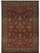 Oriental Weavers - Kharma Red/ Green Area Rug - 836C4 - GreatFurnitureDeal