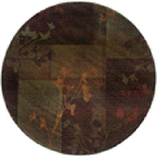 Oriental Weavers - Kharma II Purple/ Green Area Rug - 1048D - GreatFurnitureDeal