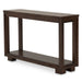 AICO Furniture - Carrollton Console Table in Rustic Ranch - KI-CRLN223-407N - GreatFurnitureDeal