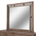 AICO Furniture - Crossings Dresser Mirror in Reclaimed Barn - KI-CRSG060-217 - GreatFurnitureDeal