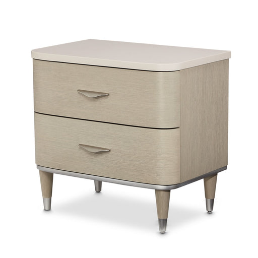 AICO Furniture - Eclipse Nightstand in Moonlight - KI-ECLP040-135 - GreatFurnitureDeal