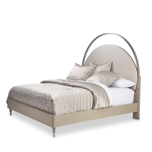 AICO Furniture - Eclipse Queen Bed W-Lights in Moonlight - KI-ECLPQN-135 - GreatFurnitureDeal