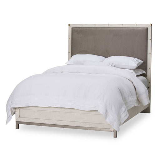 AICO Furniture - Menlo Station Queen Panel Bed in Eucalyptus - KI-MENP000QN-123 - GreatFurnitureDeal