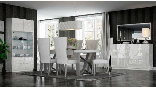 ESF Furniture - Franco Spain 6 Piece Dining Table Set - KIUDTCC-6SET - GreatFurnitureDeal