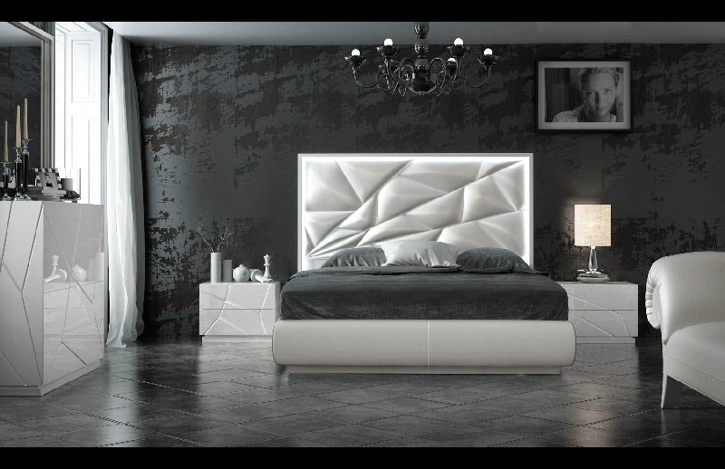 ESF Furniture - Franco Spain Kiu 4 Piece Queen Bedroom Set - KIUQB-4SET