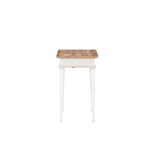 ART Furniture - Palisade Chairside Table in Vintage White - 273308-2908 - GreatFurnitureDeal