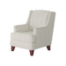Southern Home Furnishings - Chanica Oyster Accent Chair in Ivory - 260-C Chanica Oyster - GreatFurnitureDeal