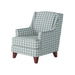 Southern Home Furnishings - Howbeit Spa Accent Chair in Blue - 260-C Howbeit Spa - GreatFurnitureDeal