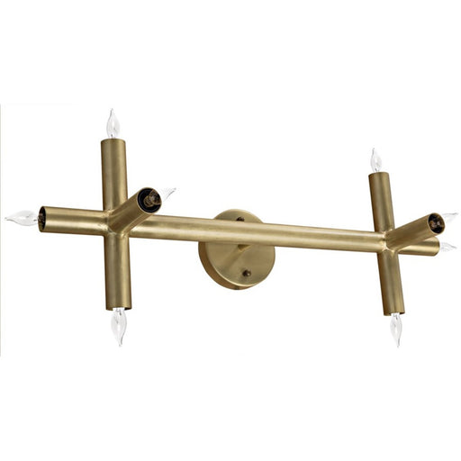 NOIR Furniture - Salome Sconce in Antique Brass - LAMP512MB