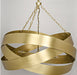 NOIR Furniture - Orion Pendant, Antique Brass Finish - LAMP517MB - GreatFurnitureDeal