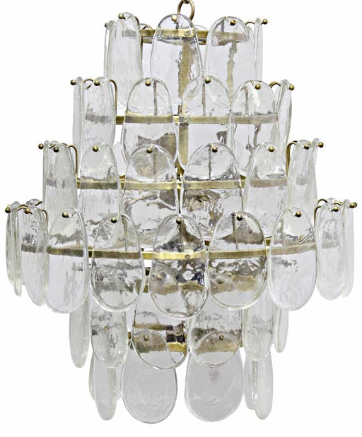 NOIR Furniture - Mystic Chandelier, Antique Brass - LAMP560MB - GreatFurnitureDeal