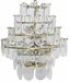 NOIR Furniture - Mystic Chandelier, Antique Brass - LAMP560MB - GreatFurnitureDeal