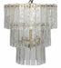NOIR Furniture - Bruna Chandelier, Small, Antique Brass - LAMP570MB-S - GreatFurnitureDeal
