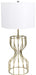 NOIR Furniture - Perry Table Lamp, Antique Brass - LAMP623MBSH - GreatFurnitureDeal
