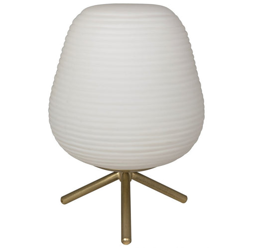 NOIR Furniture - Foka Table Lamp, Antique Brass Finish - LAMP676MB - GreatFurnitureDeal