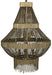 NOIR Furniture - Domo Chandelier, Metal with Brass - LAMP695MB - GreatFurnitureDeal