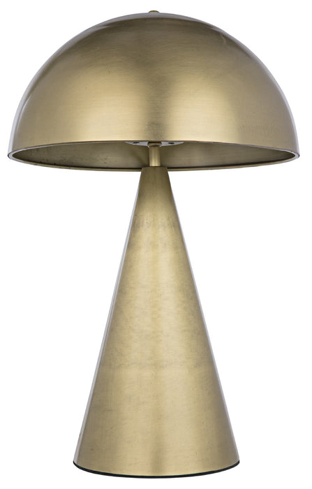 NOIR Furniture - Skuba Table Lamp, Antique Brass - LAMP718MB