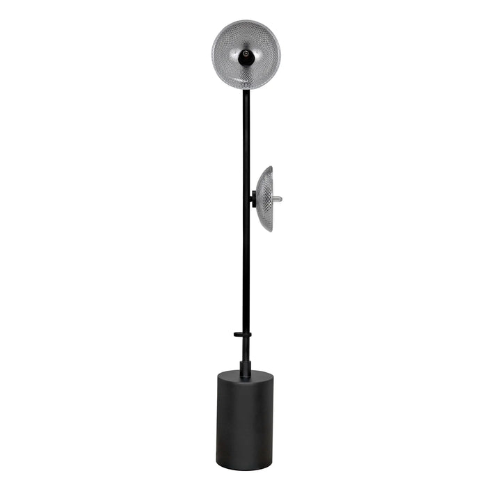 Noir Furniture - Natilus Floor Lamp - LAMP783MTB