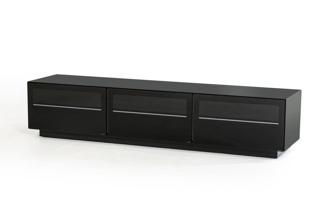 Vig Furniture - Modrest Landon Contemporary Black TV Stand - VGBBSJ8202-BLK - GreatFurnitureDeal