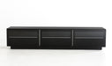 Vig Furniture - Modrest Landon Contemporary Black TV Stand - VGBBSJ8202-BLK