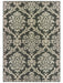 Oriental Weavers - Latitude Grey/ Charcoal Area Rug - 8020K - GreatFurnitureDeal