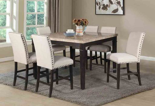 Myco Furniture - Leah 7 Piece Bar Table Set in Multi - LE566CT-7SET - GreatFurnitureDeal