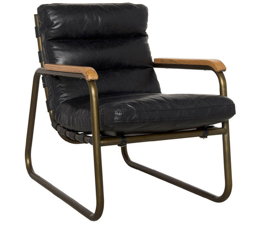 NOIR Furniture - Cowhide Arm Chair - LEA-C0118-1D