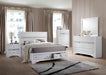 Myco Furniture - Logan 3 Piece Queen Bedroom Set in White - LG400-Q-3SET - GreatFurnitureDeal