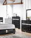 Myco Furniture - Logan Chest in Black - LG401-CH - GreatFurnitureDeal