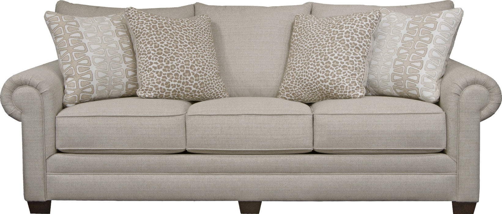 Jackson Furniture - Havana Sofa in Linen-Snow - 4350-03-LINEN - GreatFurnitureDeal