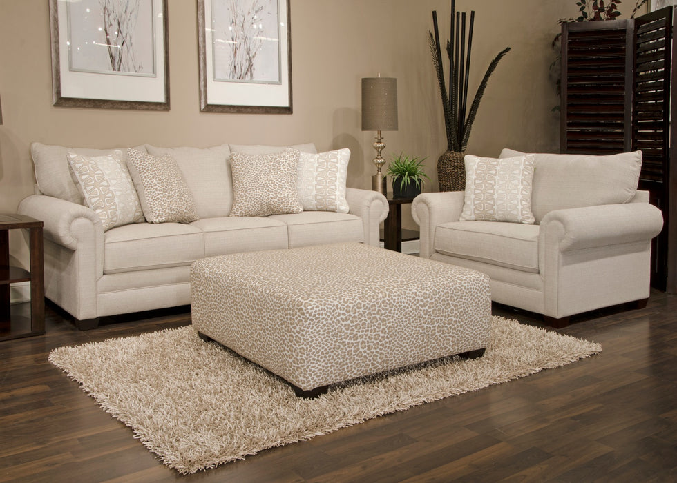Jackson Furniture - Havana 4 Piece Living Room Set in Linen-Snow - 4350-03-02-01-28-LINEN - GreatFurnitureDeal