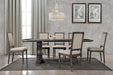 Mariano Furniture - Lisa 7 Piece Rectangle Dining Table Set - BMLISA-7SET