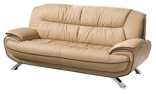 ESF Furniture - 405 Modern Sofa in Brown - 4053BROWN - GreatFurnitureDeal