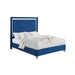 Myco Furniture - Larkin 6 Piece Queen Bedroom Set in Blue - LK400-Q-6SET - GreatFurnitureDeal