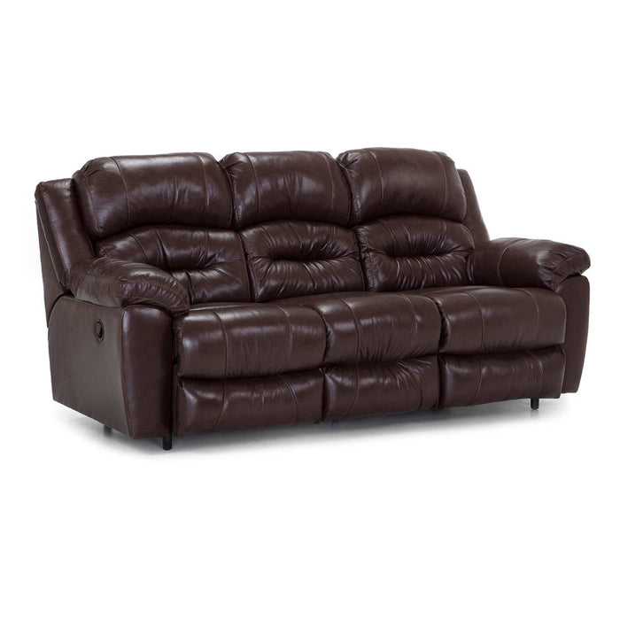 Franklin Furniture - Bellamy Reclining Sofa in Antigua Dark Brown - 77342-DARK BROWN - GreatFurnitureDeal