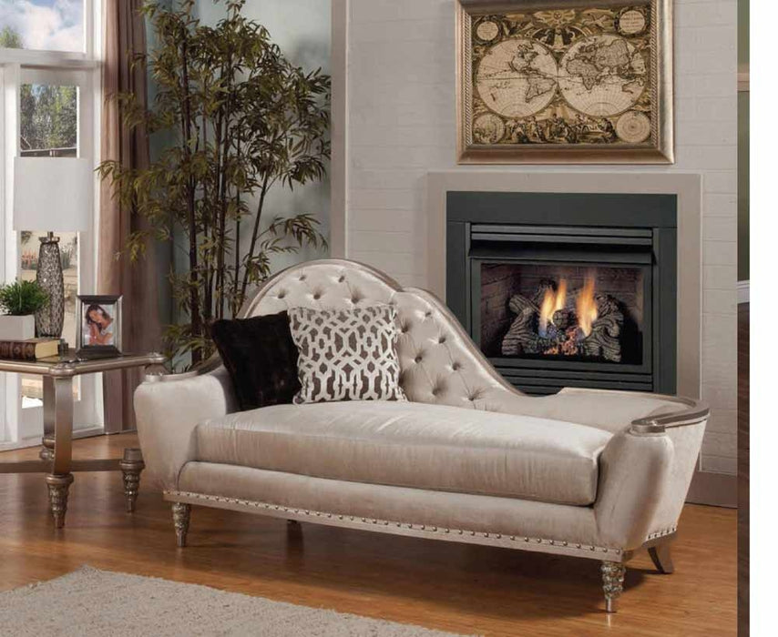 Benetti's Italia - Sofia 5 Piece Living Room Set in Pearl White
