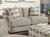 Franklin Furniture - Barton Stationary Loveseat in Fog - 80820 - GreatFurnitureDeal