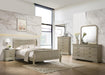Myco Furniture - Louis Philippe 6 Piece Queen Bedroom Set in Champagne - LP801-Q-6SET - GreatFurnitureDeal