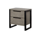Myco Furniture - Lorraine 3 Piece King Bedroom Set in Gray - LR400-K-3SET - GreatFurnitureDeal