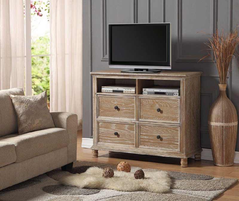 Myco Furniture - La Salle Media Chest in Aged Oak - LS5580-TV
