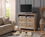 Myco Furniture - La Salle Media Chest in Aged Oak - LS5580-TV - GreatFurnitureDeal