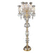 AICO Furniture - Garnier 7 Light Floor Lamp in Clear and Gold - LT-FL902-7GLD