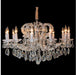 AICO Furniture - Alhambra 12 Light Chandelier - LT-CH923-12SVL - GreatFurnitureDeal