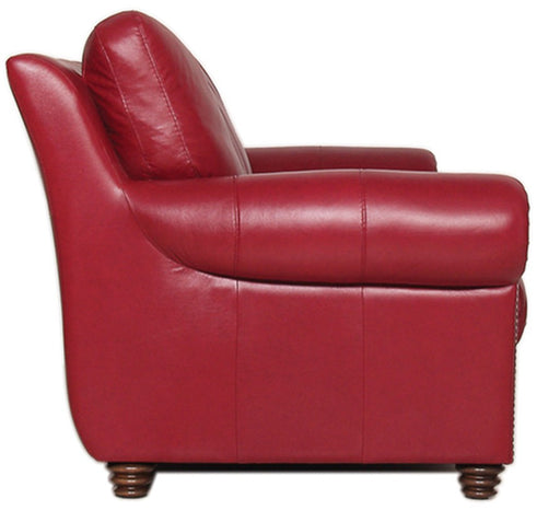 Mariano Italian Leather Furniture - Weston Italian Leather Chair - LUK-WESTON-C - GreatFurnitureDeal
