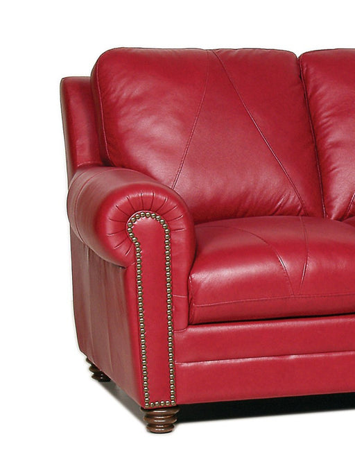 Mariano Italian Leather Furniture - Weston Italian Leather Loveseat - LUK-WESTON-L - GreatFurnitureDeal