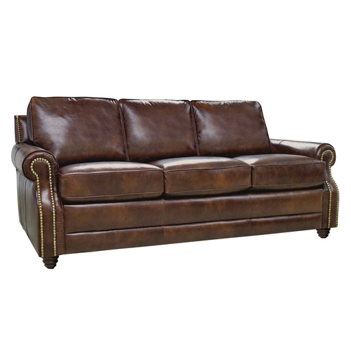 Mariano Italian Leather Furniture - Levi Sofa, Loveseat, Chair and Ottoman- Levi-SLCO - GreatFurnitureDeal