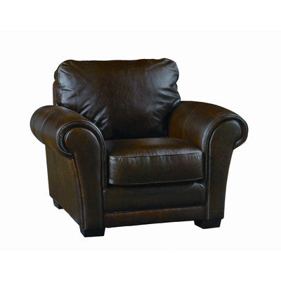 Mariano Italian Leather Furniture - Marc Leather Chair - LUK-Mark-C - GreatFurnitureDeal