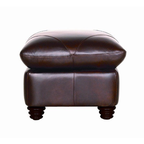 Mariano Italian Leather Furniture - Solomon Sofa, Chair and Ottoman Set - Solomon-SCO - GreatFurnitureDeal