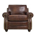 Mariano Italian Leather Furniture - Levi Havana Italian Leather Chair - Levi-C - GreatFurnitureDeal